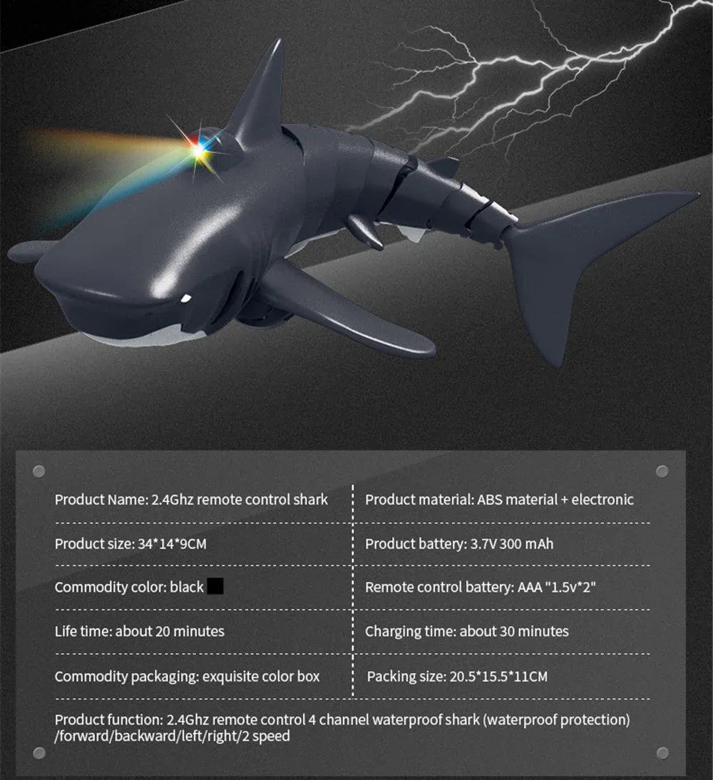 Remote Control Shark Toy for Children's